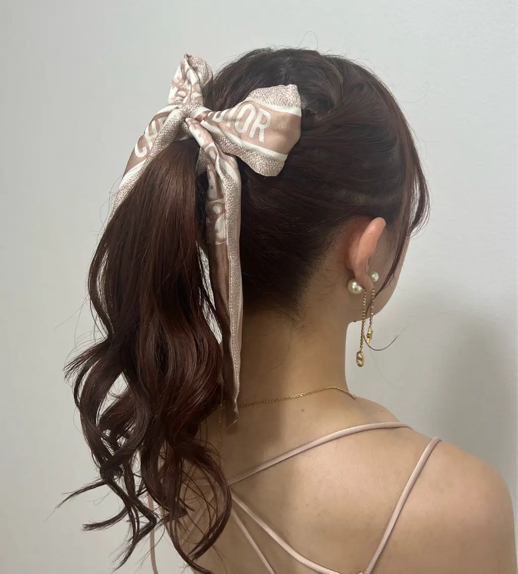 ロング 大羅 海比のヘアスタイル