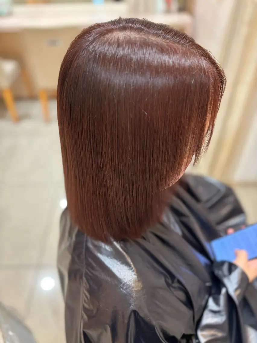 ミディアム 川島 梨菜🌹のヘアスタイル