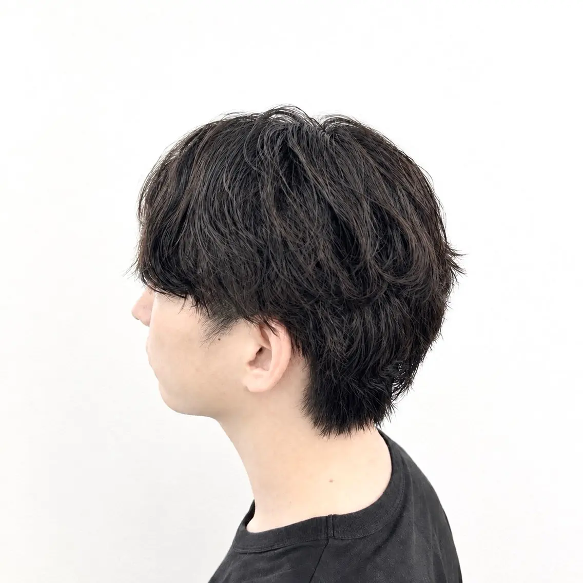 パーマ メンズ カット パーマ 🦖シャドウパーマ /韓国風/羽根田のヘアスタイル