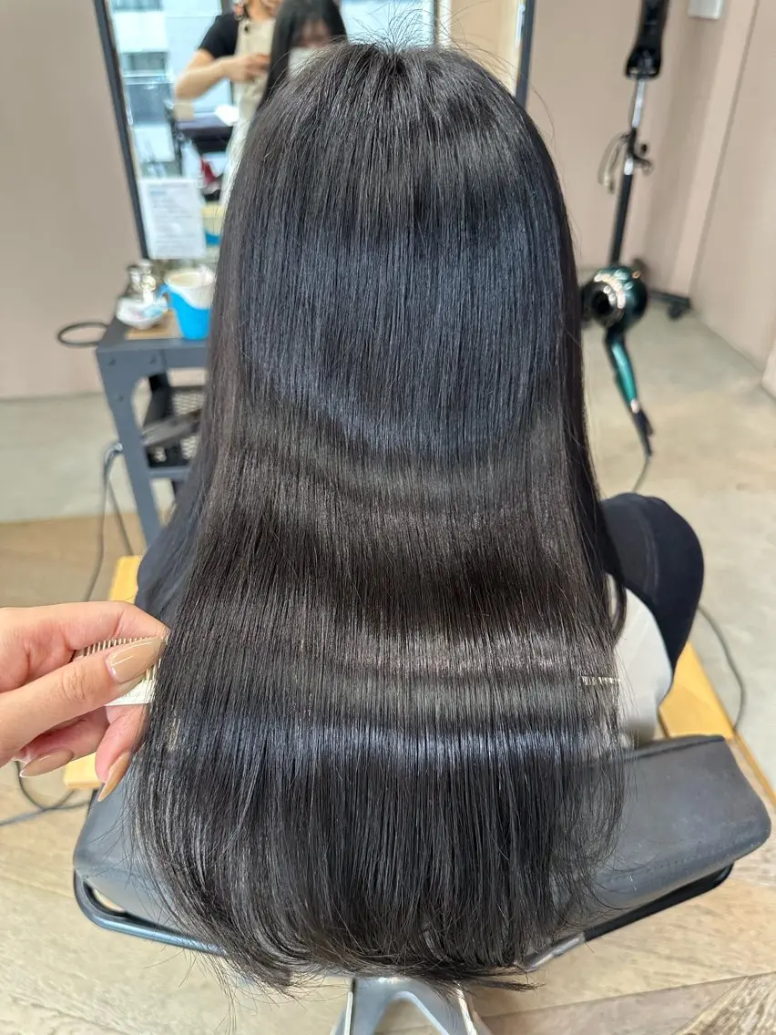ロング ヘアカラー RINO‎🤍🎀 𝑏𝑒𝑙𝑡𝑎のヘアスタイル