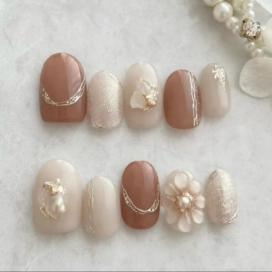 ネイル アートネイル チークネイル 長さ出し フレンチネイル ジェルネイル YK Beauty Salonのマツエク・マツパデザイン