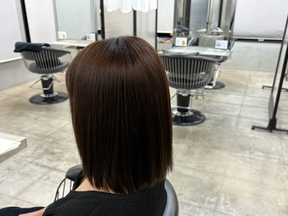 パーマ 縮毛矯正 縮毛矯正/ 豊島怜のヘアスタイル