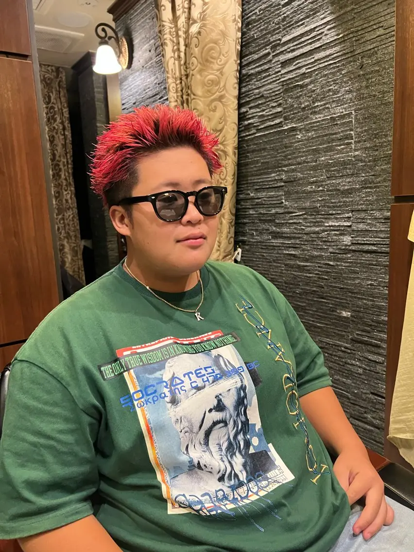ショート メンズ スパイキーショート ショートヘア 長野 風人のヘアスタイル