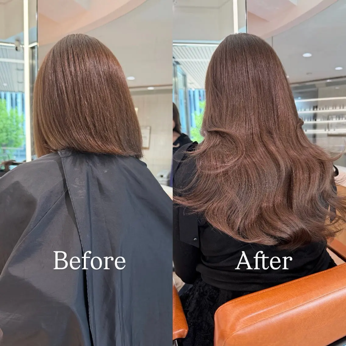 ロング カラー シールエクステ ハイトーンカラー エクステ ヘアカラー エクステ シールエクステ特化 ハイトーン、NANAのヘアスタイル
