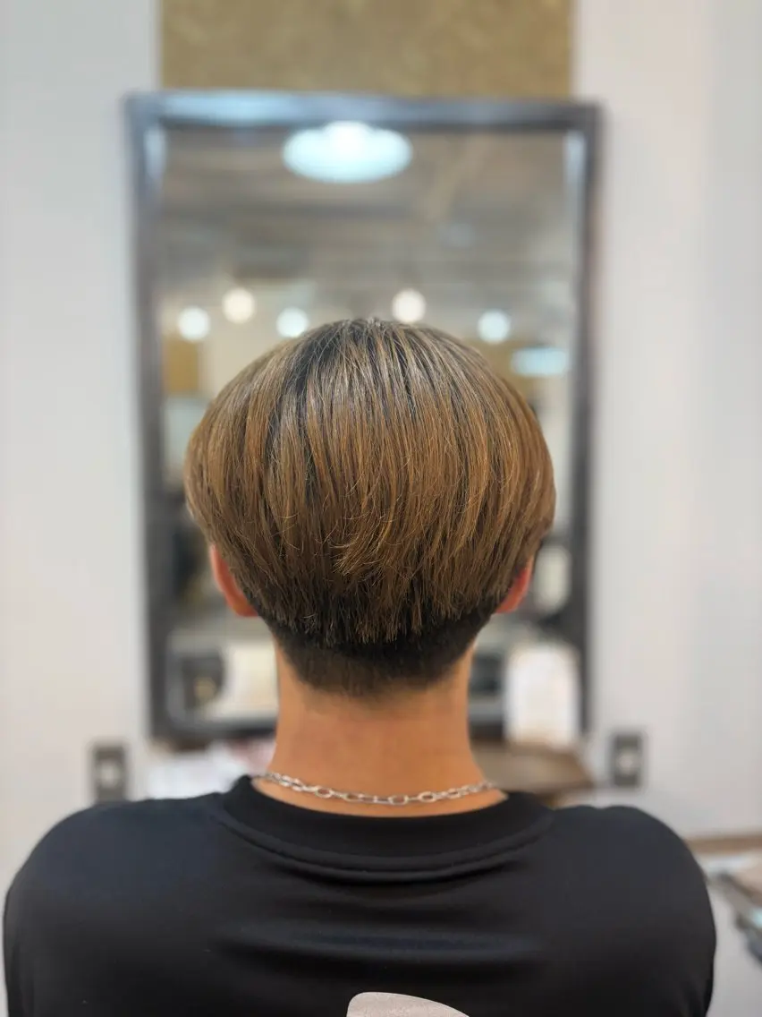 ショート メンズ メンズカットモデル 募集🚹✨荒井雛子のヘアスタイル