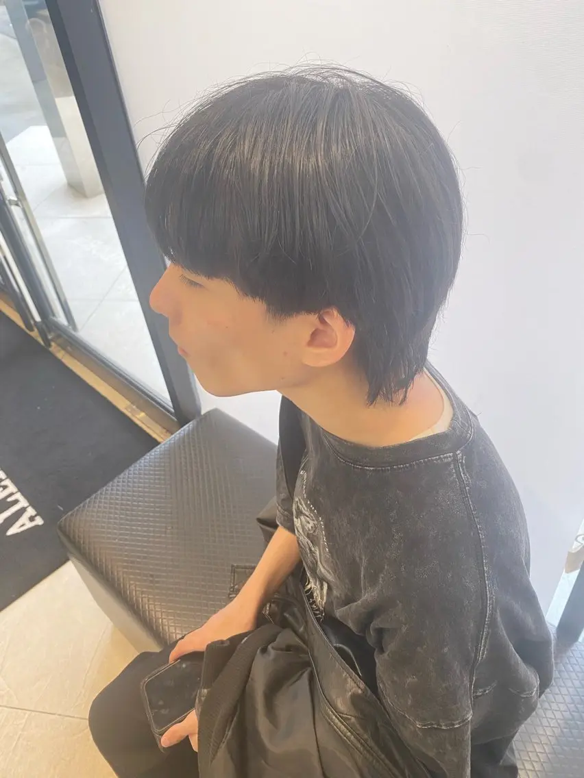 メンズ メンズウルフカット ウルフカット カット 水野 聖哉のヘアスタイル