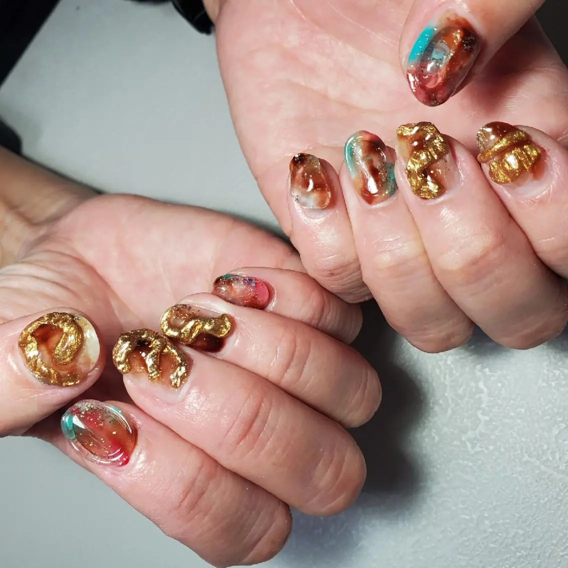 ネイル ハンドネイル nailroom‪ sb‪‪𓈒𓂂𓏸のネイルデザイン