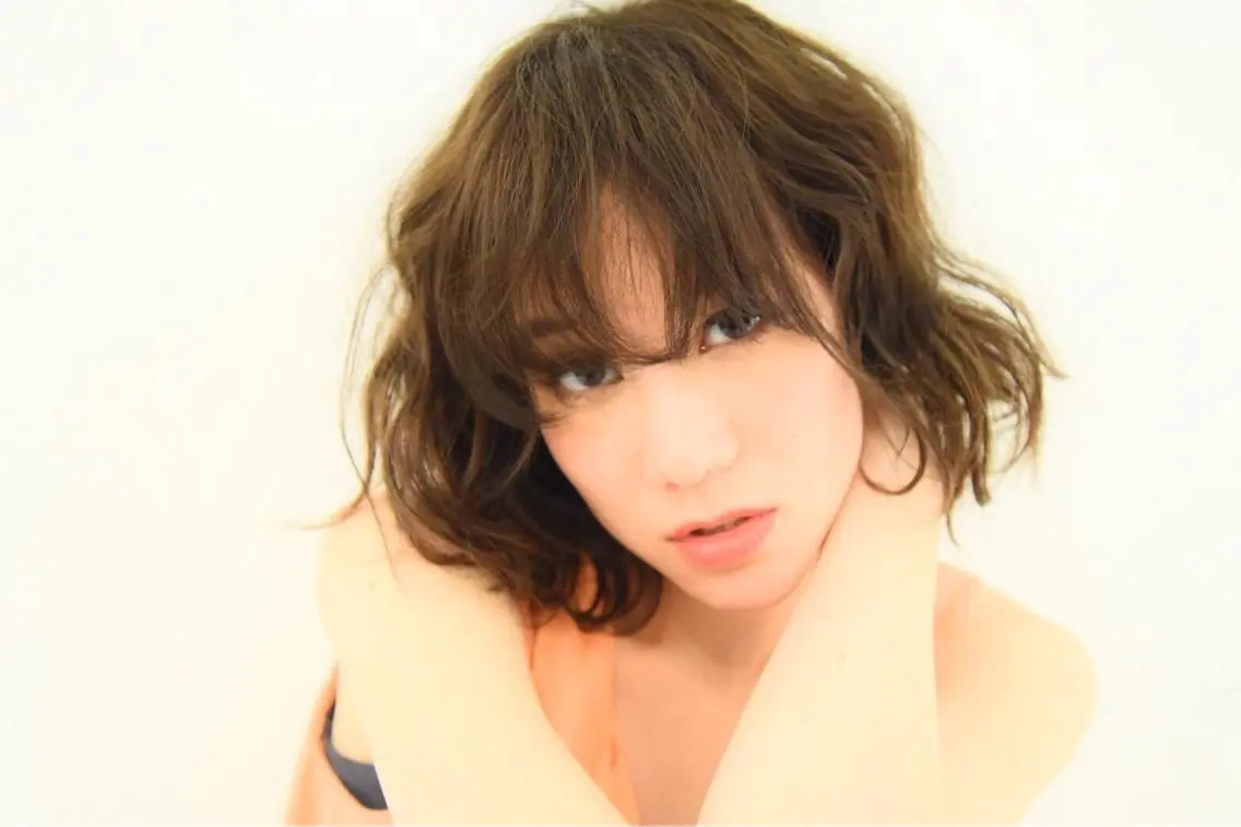 ミディアム カラー パーマ ヘアアレンジ メンズ キッズ ネイル マツエク・マツパ ヘアカラー トリートメント EnBlesS西宮 マンツーマン神道有基のヘアスタイル