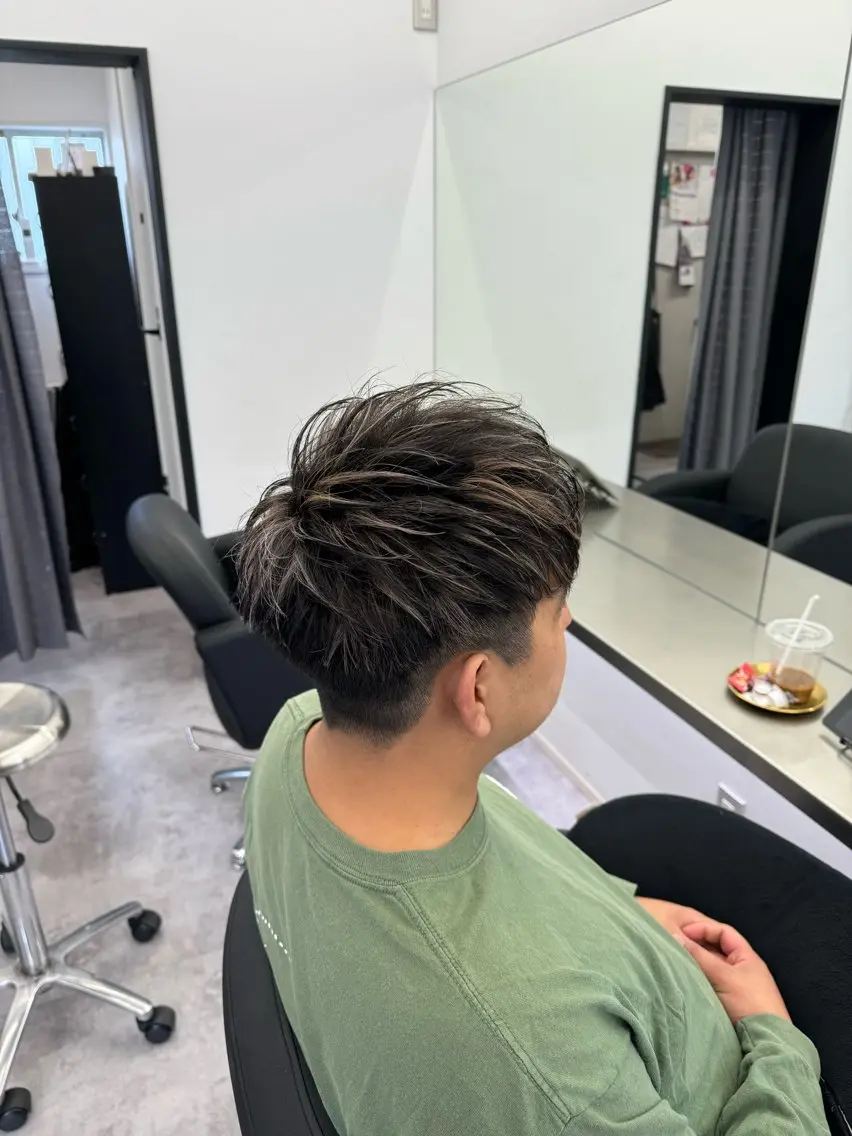 ショート メンズ カット 【メッシュ×パーマ】 ❤️‍🔥Koukiのヘアスタイル