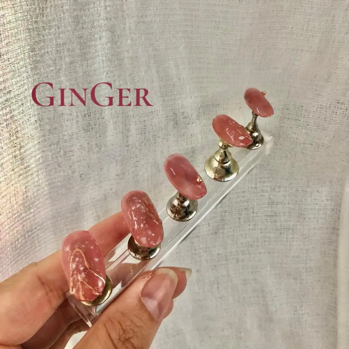 ネイル フットネイル ginger nail&spaのネイルデザイン