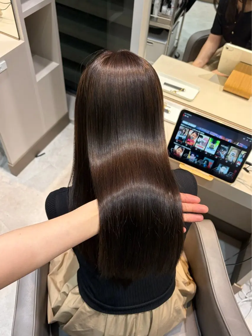カラー ヘアカラー 艶カラー/渋谷/ 赤池璃香のヘアスタイル