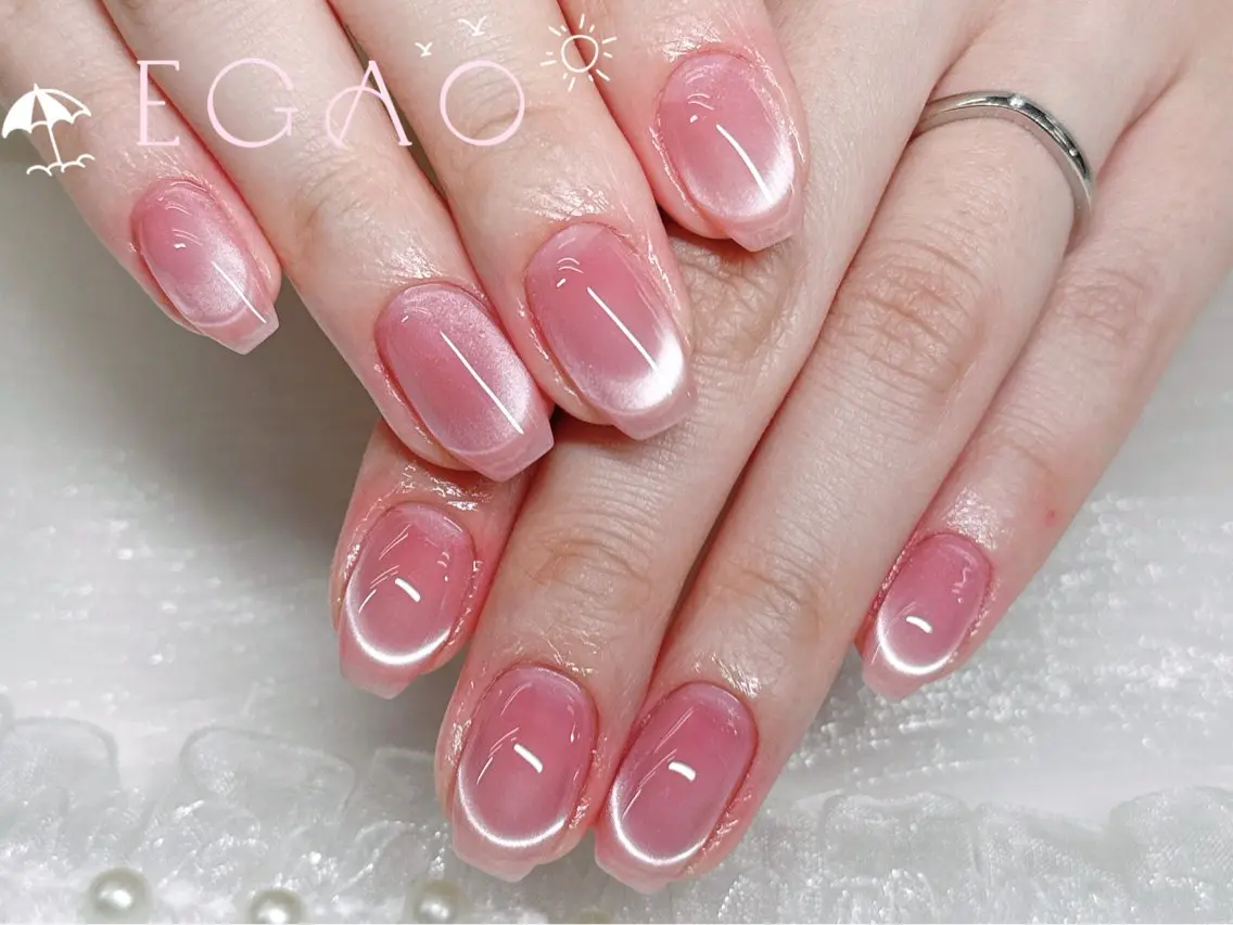 ネイル ジェルネイル パラジェル ハンドネイル EGAO NAIL 錦糸町店のネイルデザイン