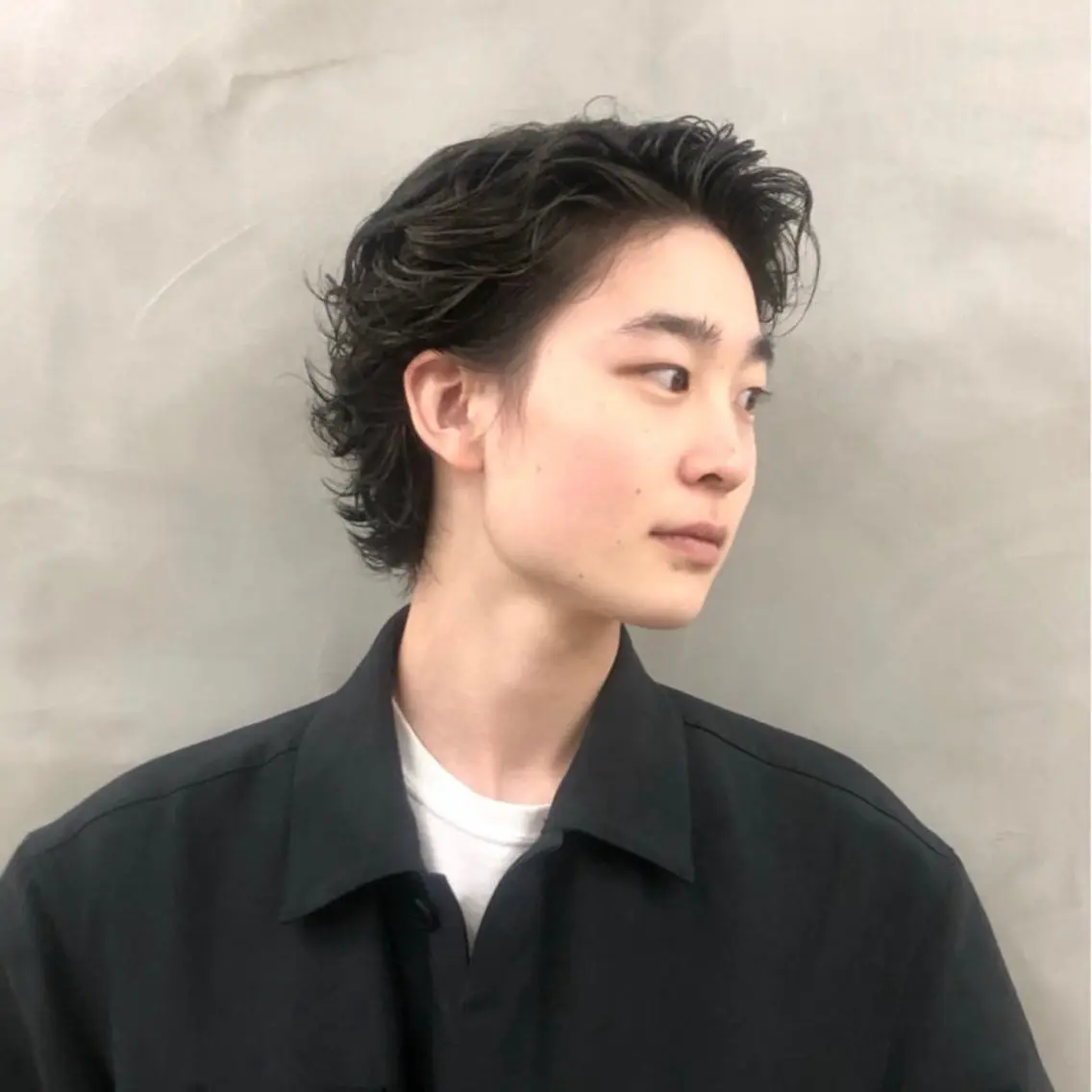 ショート パーマ メンズ カット パーマ トリートメント 💈メンズカット💈 No.1💈坂元のヘアスタイル