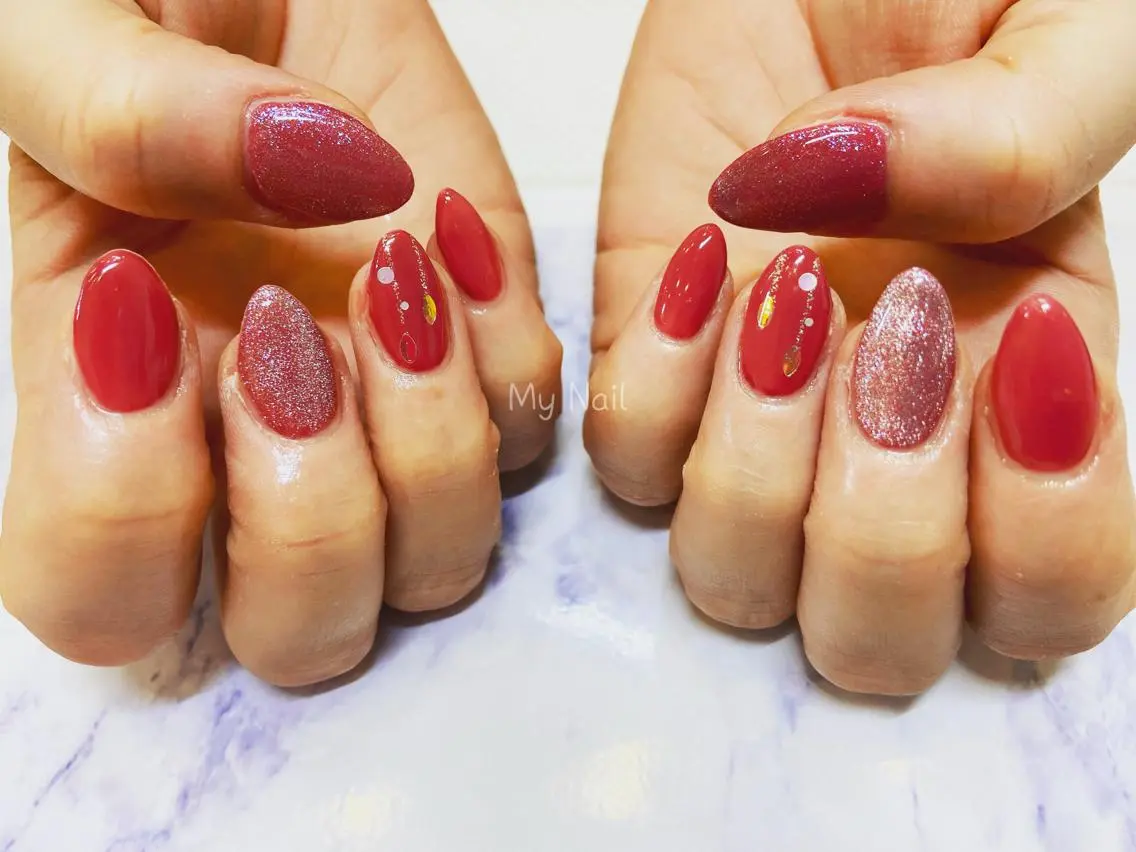 ネイル アートネイル フラッシュネイル フラワーネイル フットネイル フレンチネイル Moci Nail Salonのネイルデザイン