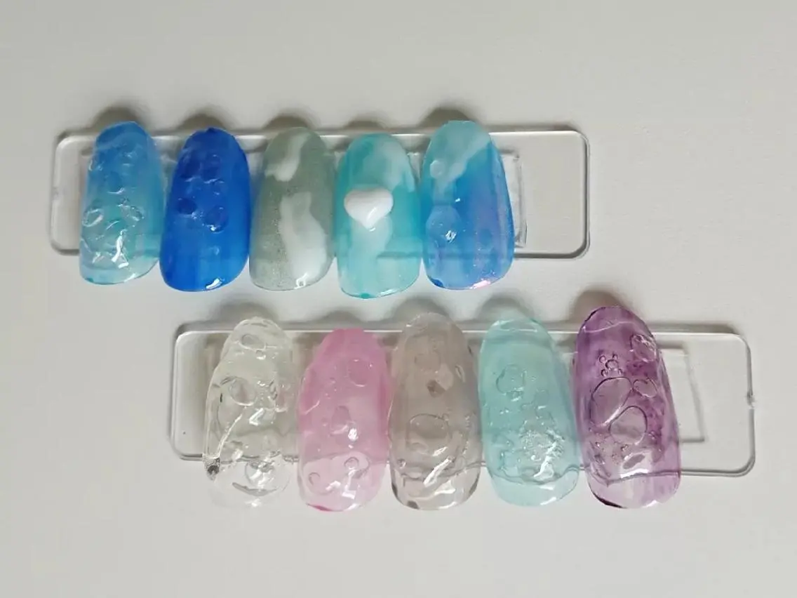 ネイル ハンドネイル shellnail さなえのネイルデザイン