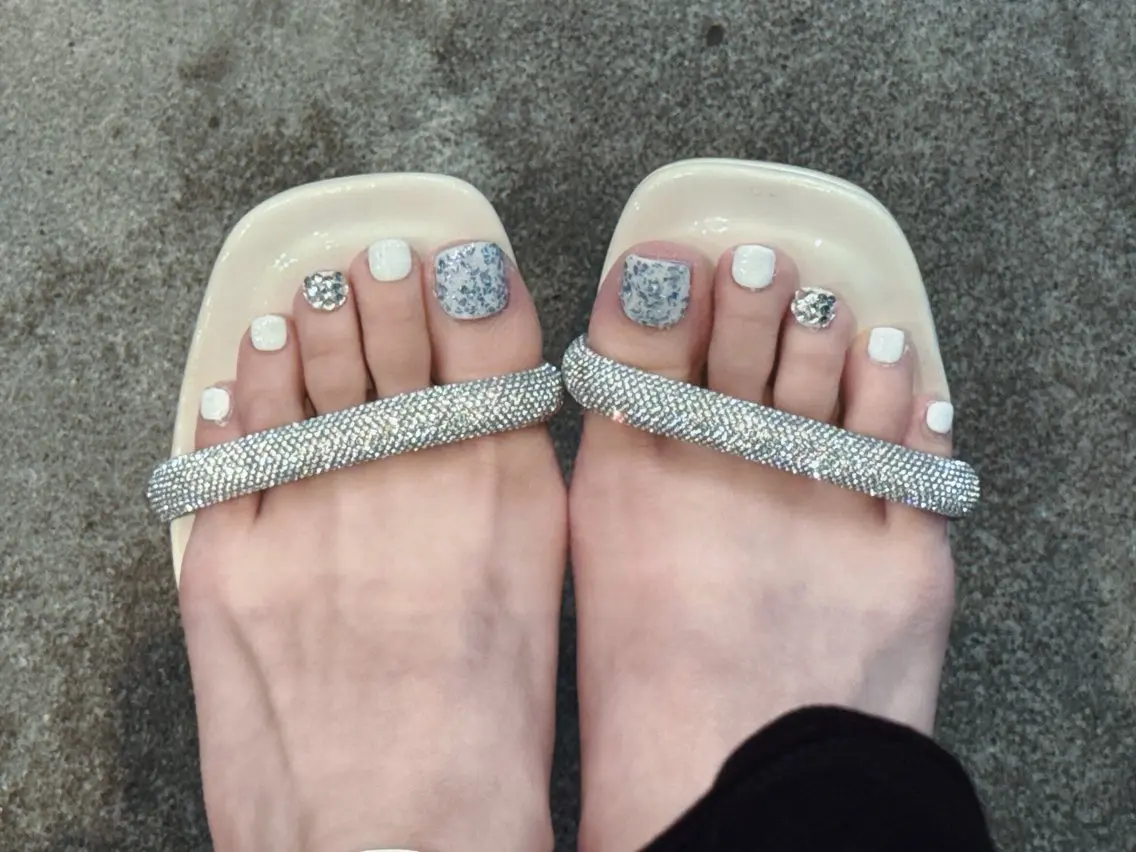 ネイル アートネイル 持ち込み ニュアンスネイル シンプルネイル リセス 高田馬場💎のネイルデザイン