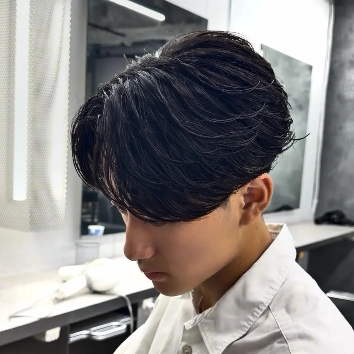 パーマ メンズ カット パーマ ‎🤍モテ/メンズ KEISHO🩶のヘアスタイル