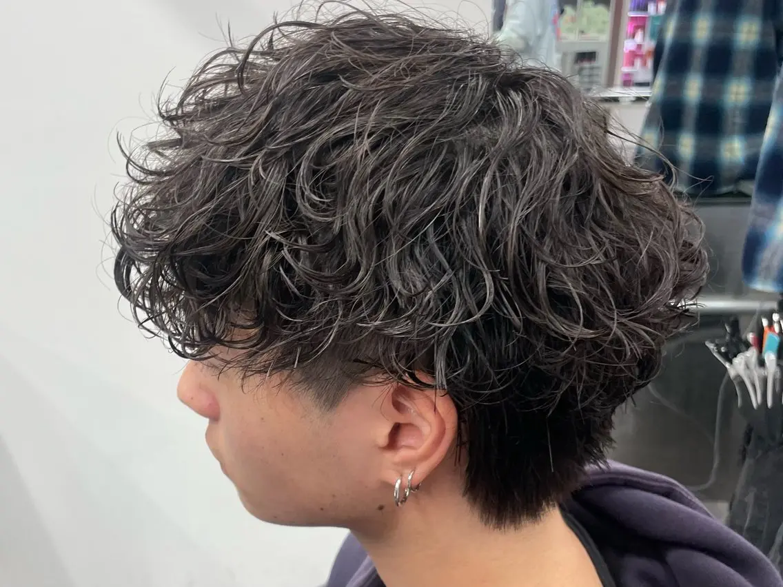 パーマ メンズ カット パーマ 町田エリアＮｏ．１/ パーマ特化/太田京希のヘアスタイル