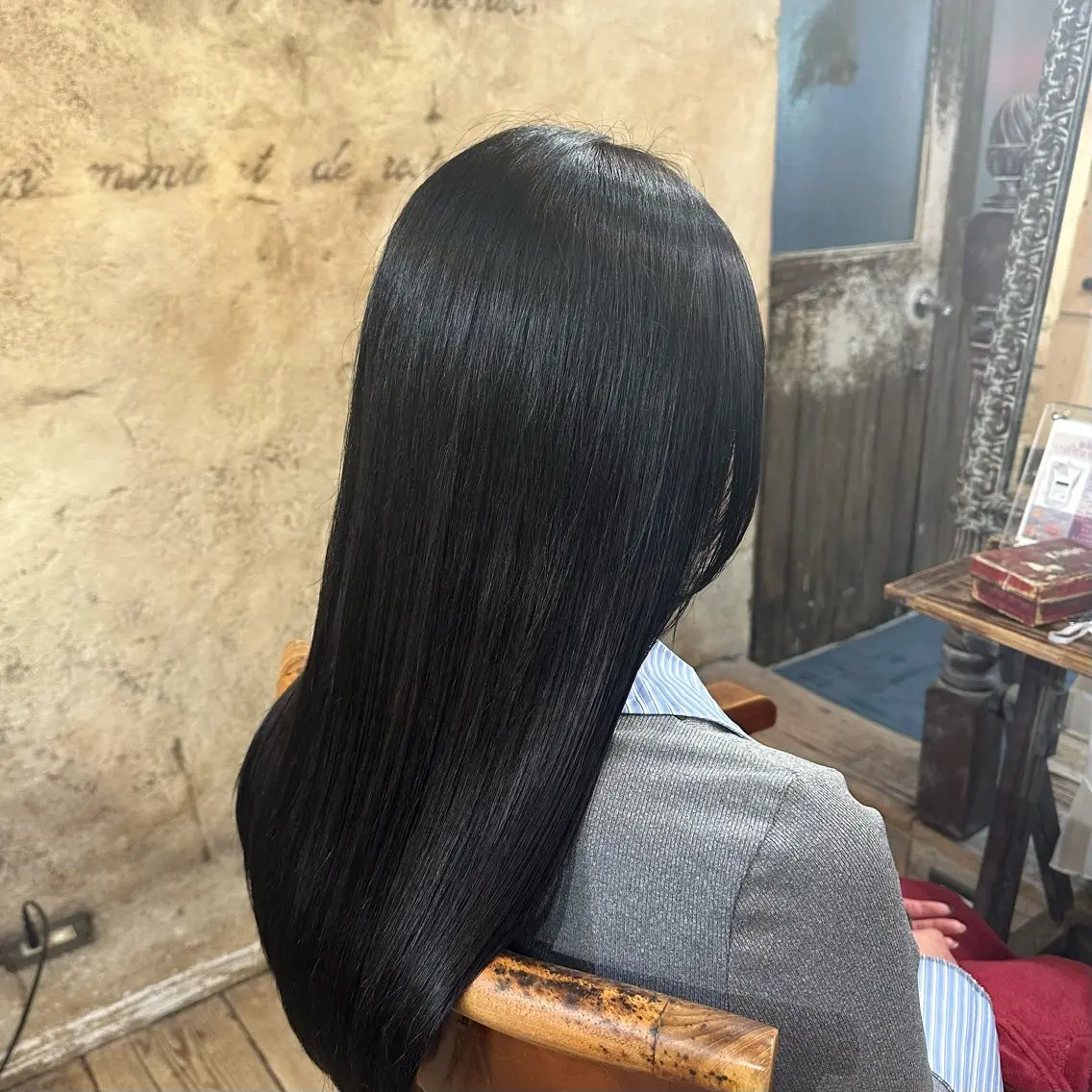 one color🎨+髪質改善treatment🫧の写真