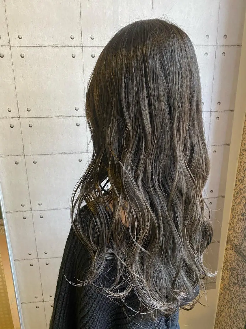 似合わせカット & うる艶カラー&ゆるふわコテ巻き💗の写真