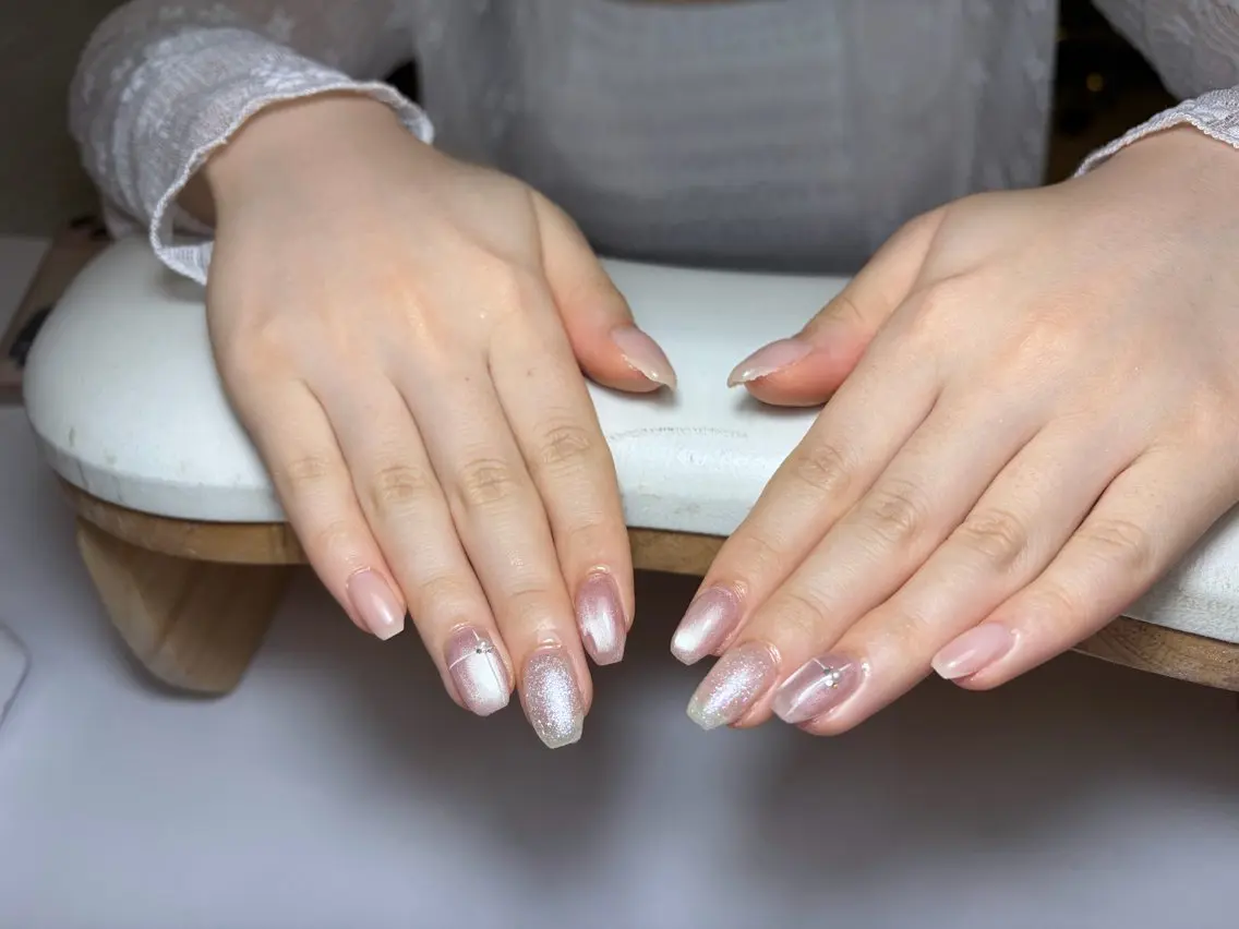 ネイル ハンドネイル ハンドケア 🎀 アネラ しま  🎀のネイルデザイン