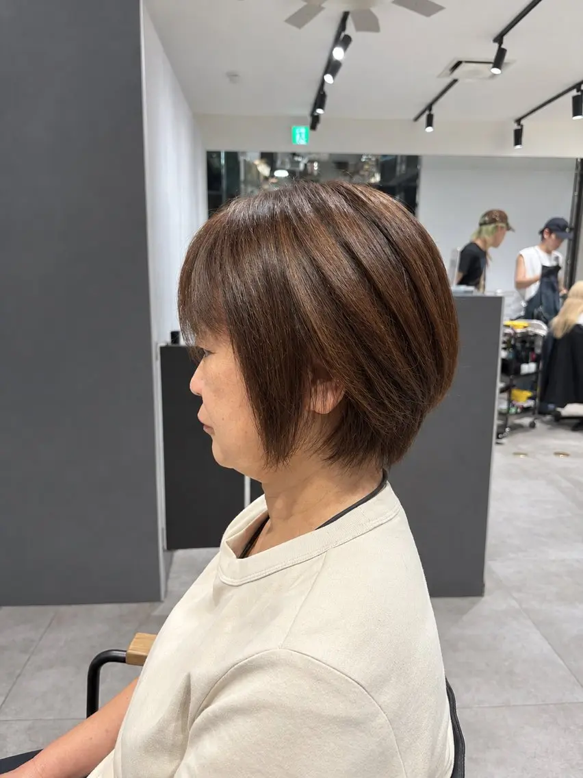 ショート 久野 竜慈のヘアスタイル