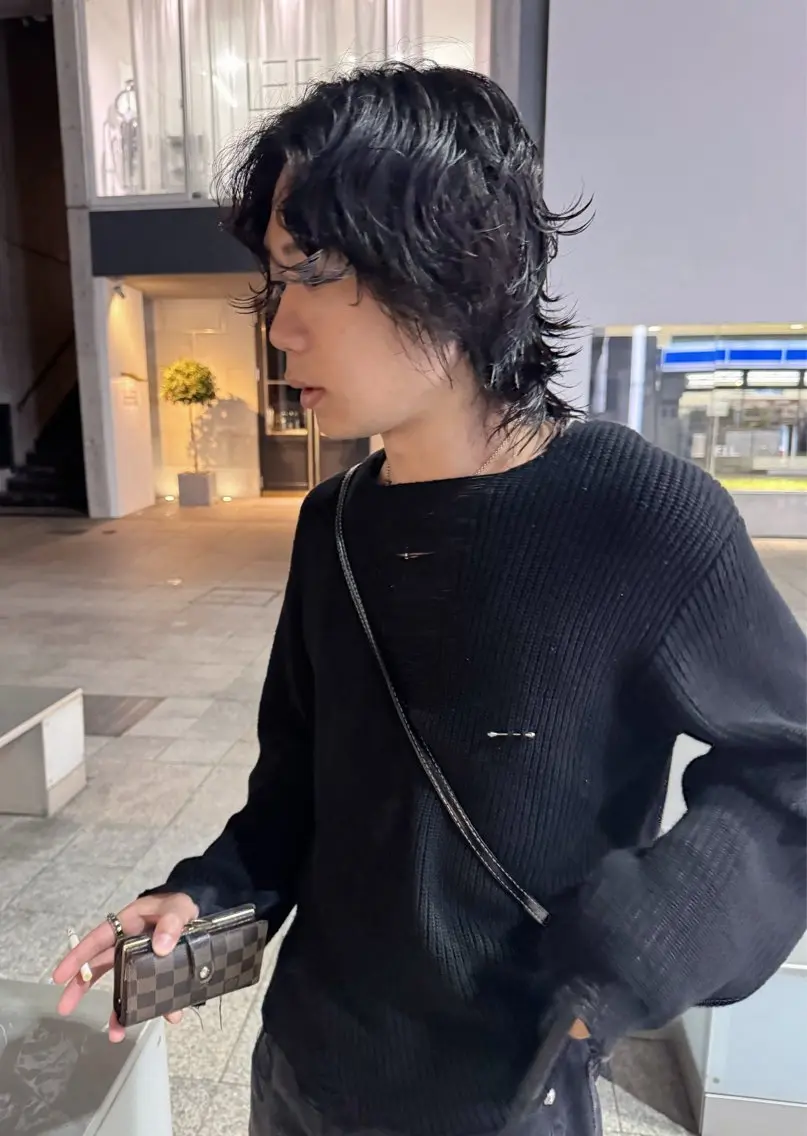 ミディアム ミヤザキ ソウマのヘアスタイル