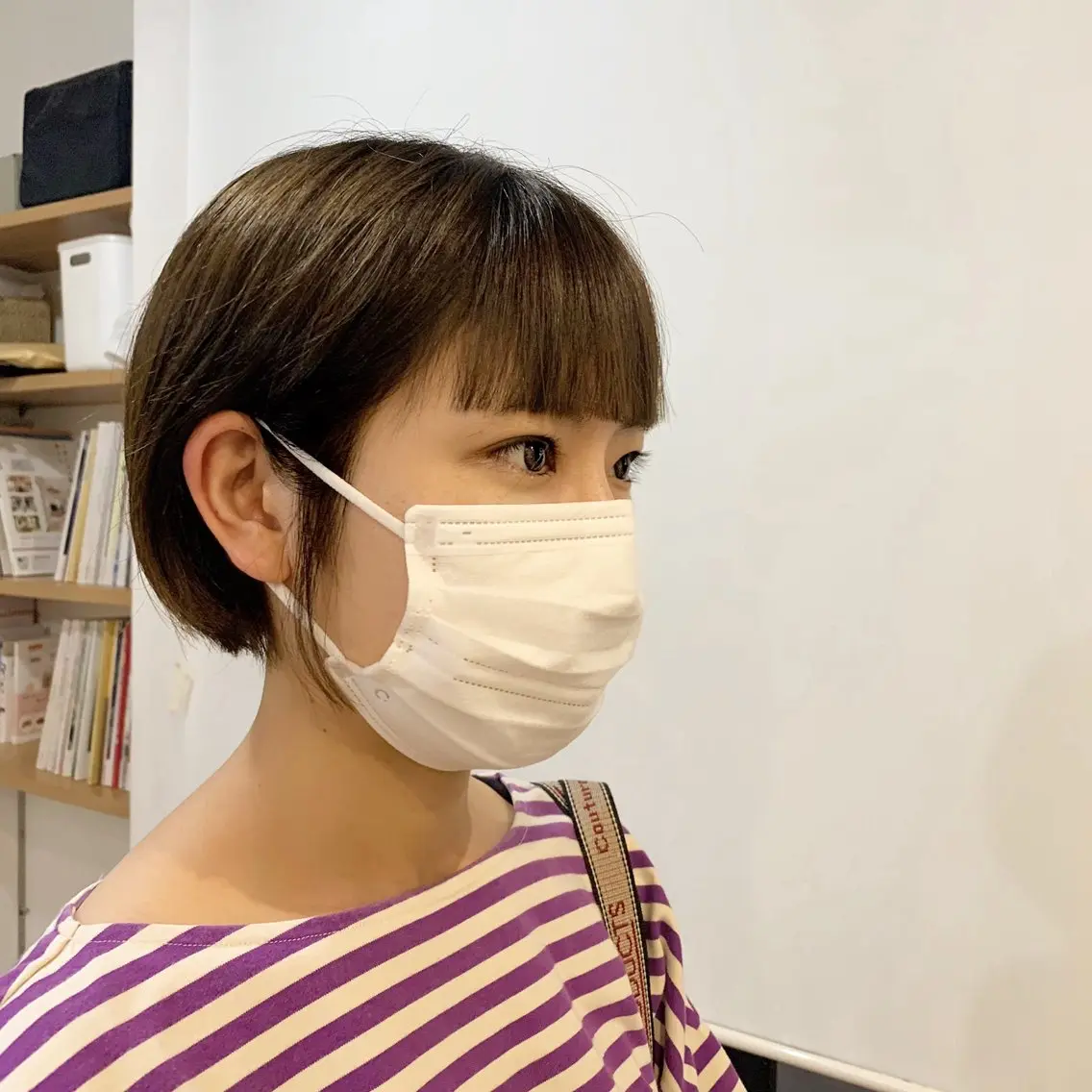 ショート コウノス マサコのヘアスタイル