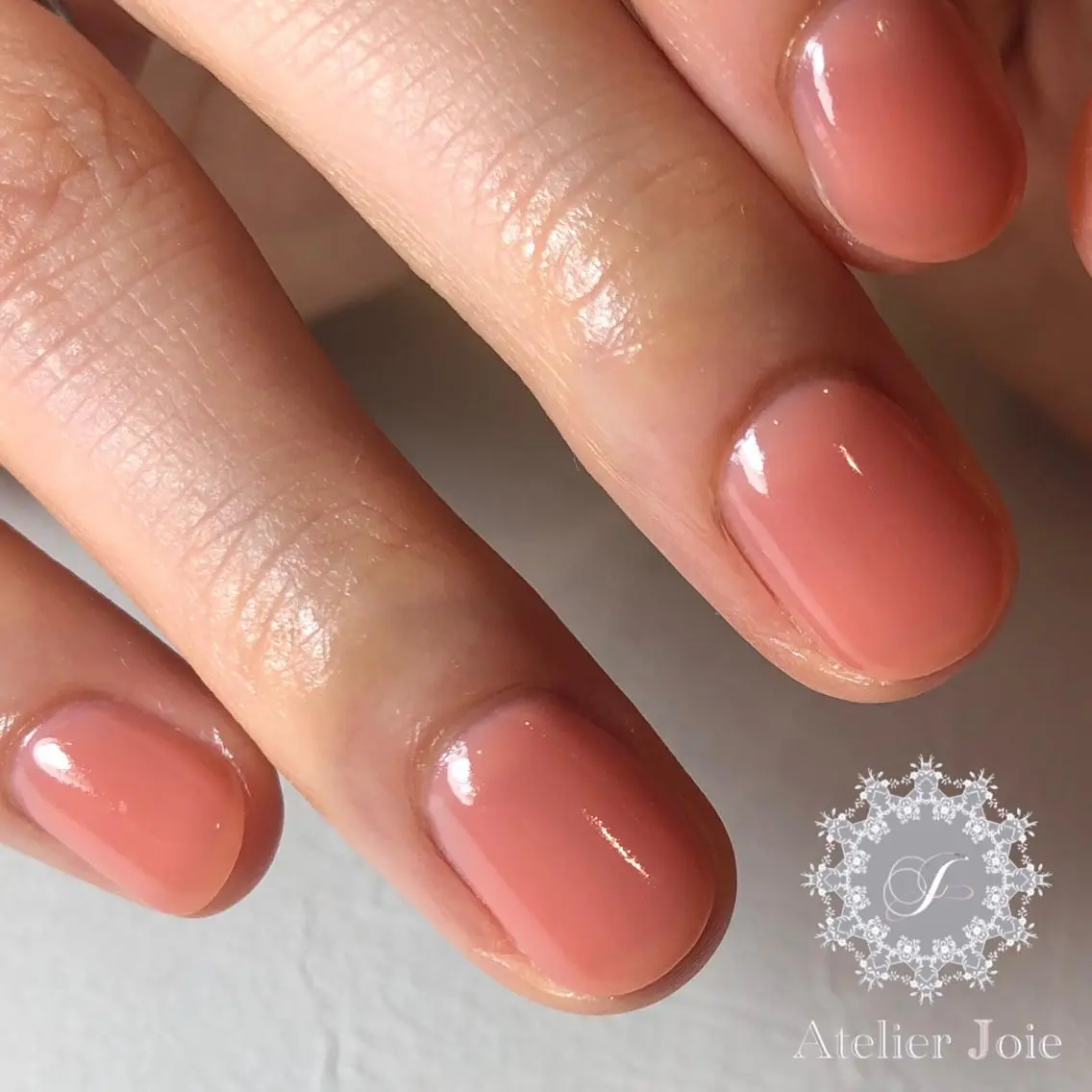ネイル ワンカラーネイル ハンドネイル Nail salon アトリエジョワ 金山のネイルデザイン