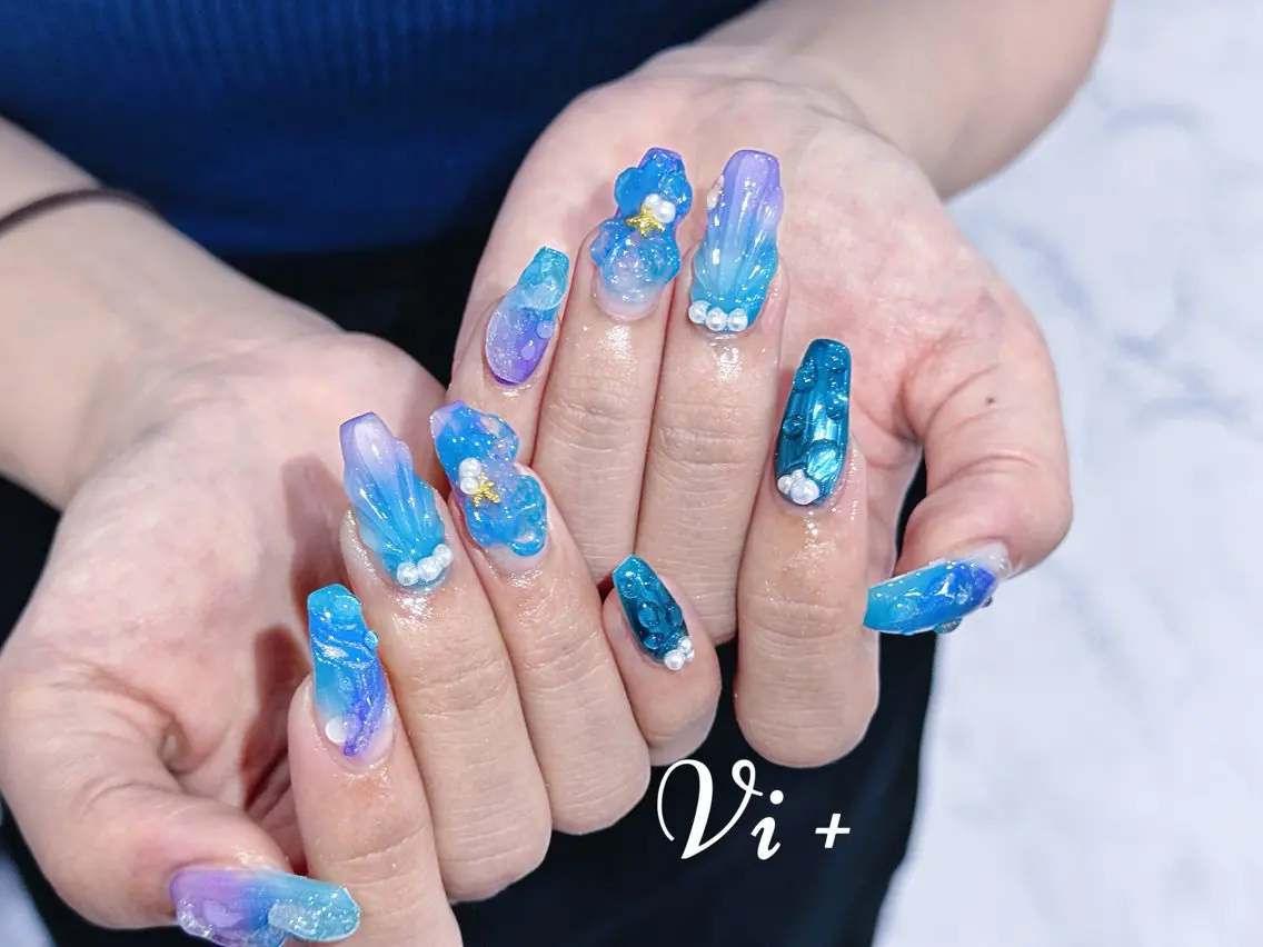 ネイル ハンドネイル ✨Nailsalon Vi+✨のネイルデザイン
