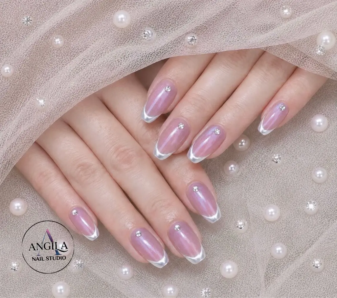 ネイル ANGILA ネイル¨̮S*Y*Kのネイルデザイン