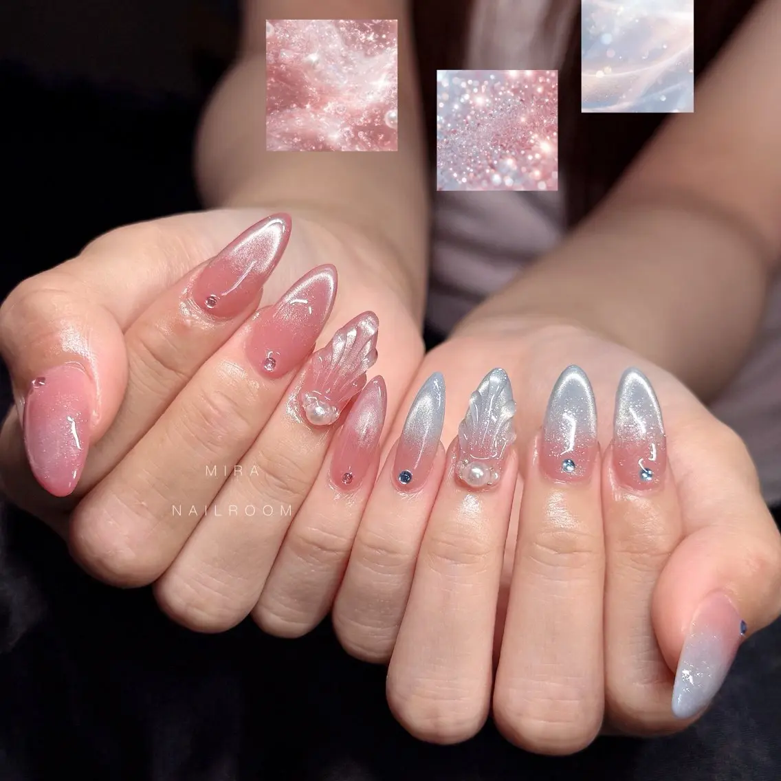 ネイル 長さ出し ハンドネイル MIRA NAILROOMのネイルデザイン