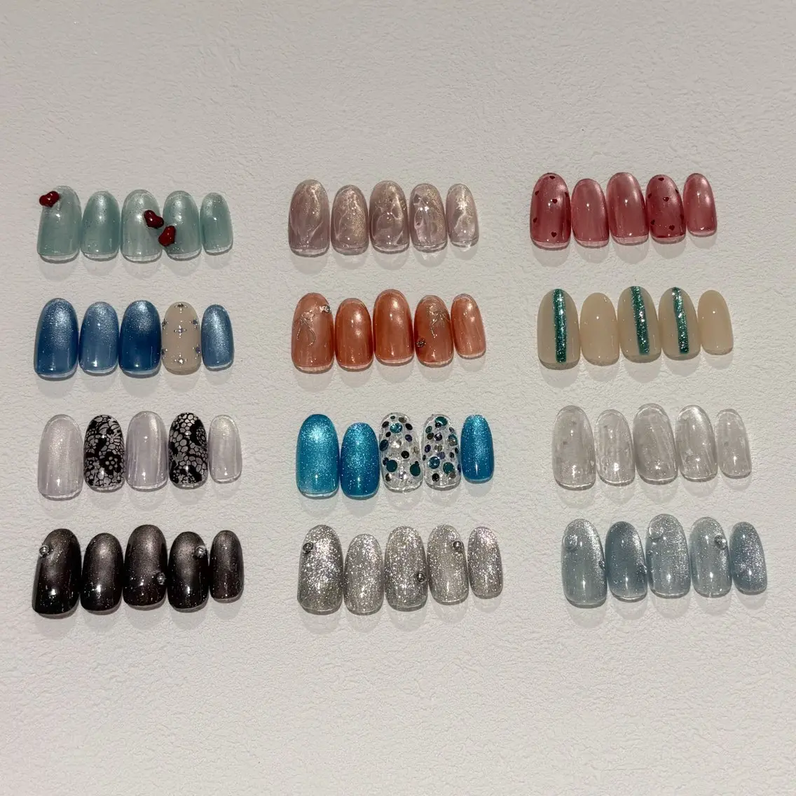ネイル マグネットネイル ハンドネイル IZUMIꕤnail 堺筋本町|心斎橋のネイルデザイン