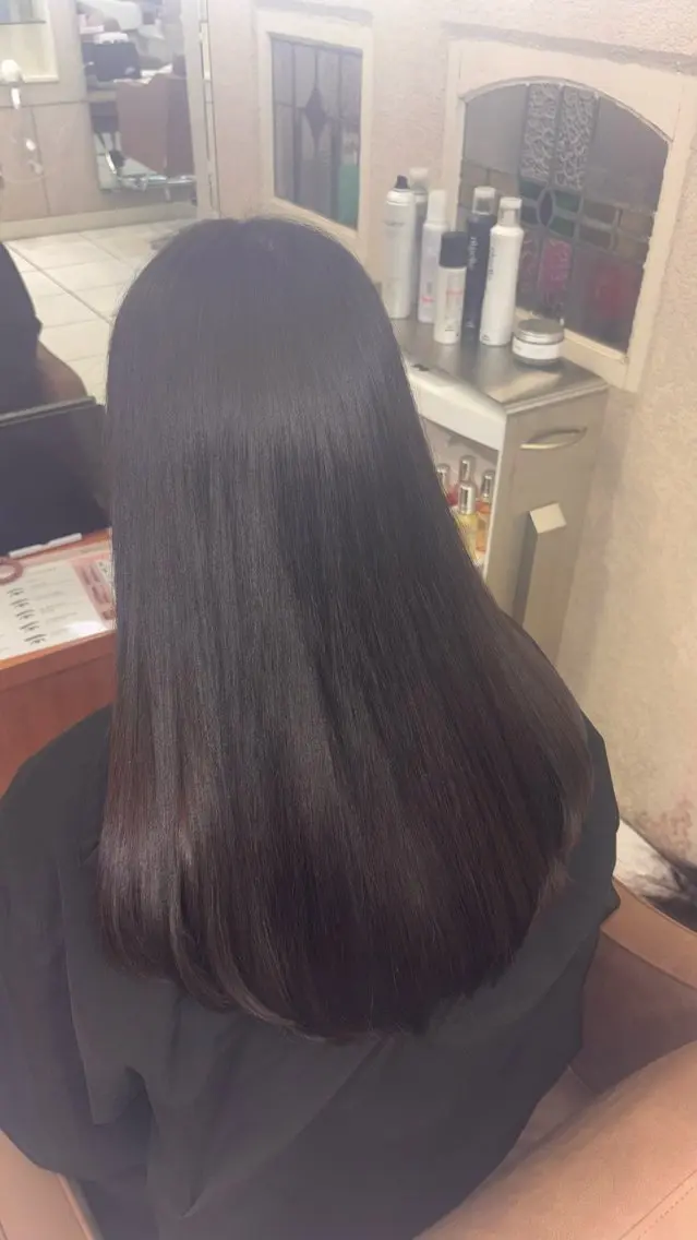 ロング トリートメント 艶カラー 髪質改善 🍓苺奈のヘアスタイル