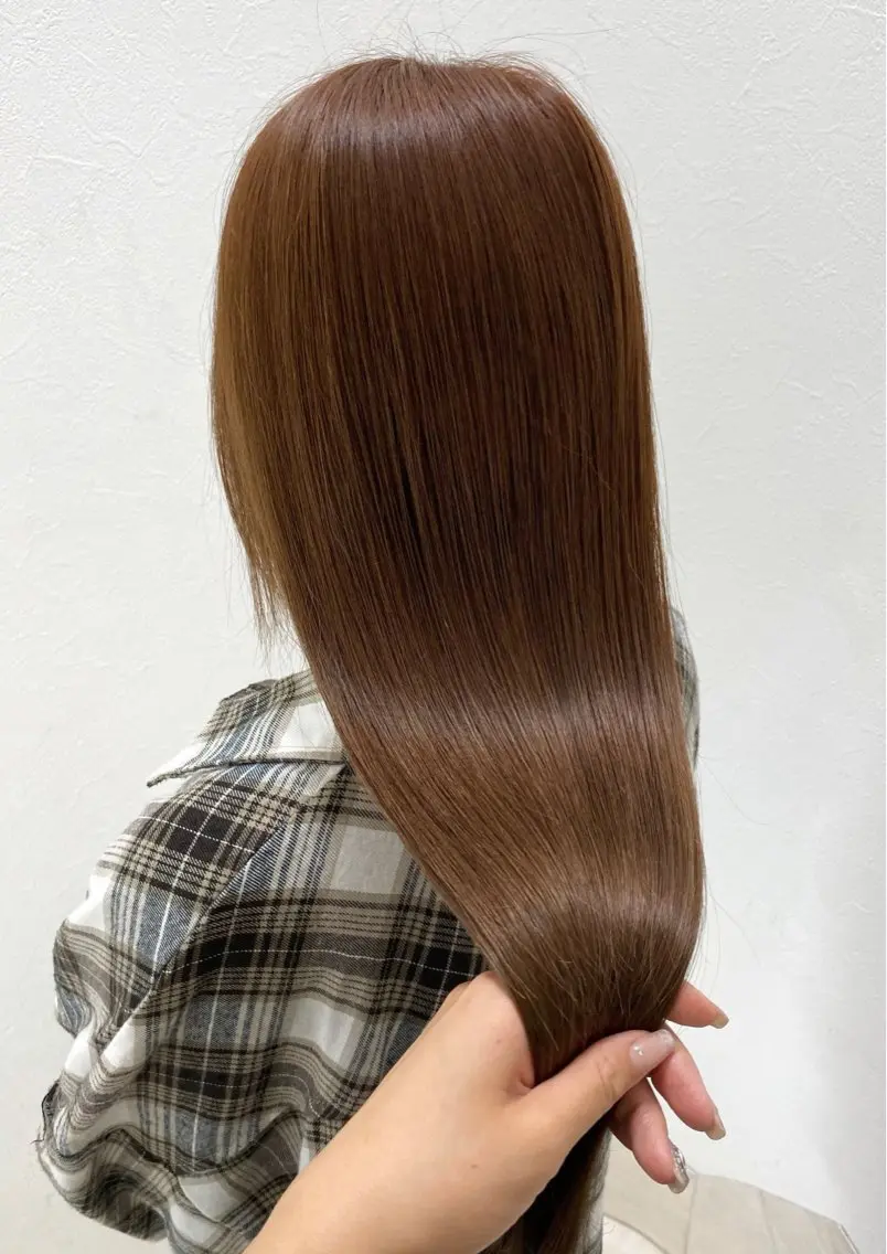 ロング ヘアカラー 沙瞳sara🎀🫧 /カラーNo.1のヘアスタイル