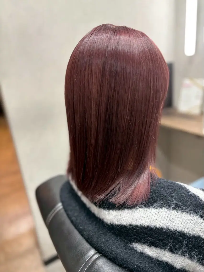ミディアム ヘアカラー トリートメント 白鳥 正孝のヘアスタイル