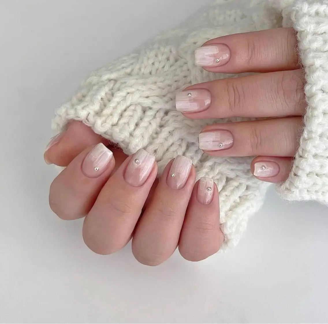 ネイル アートネイル 成人式 ジェルネイル ニュアンスネイル ネイルチップ Kora Nailのネイルデザイン
