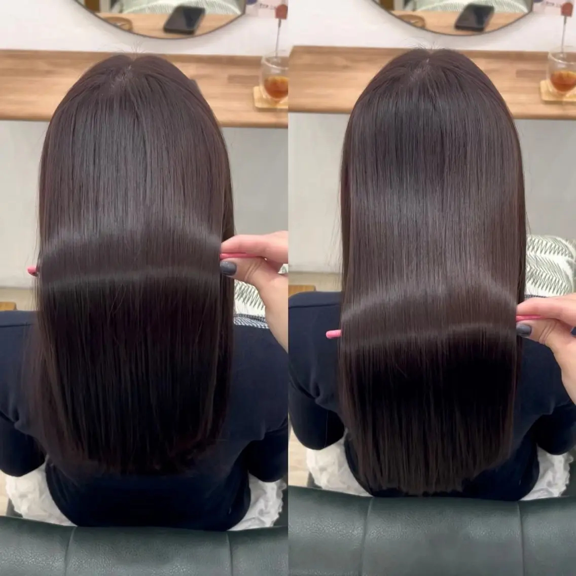 ロング トリートメント カット 中村 のんのヘアスタイル