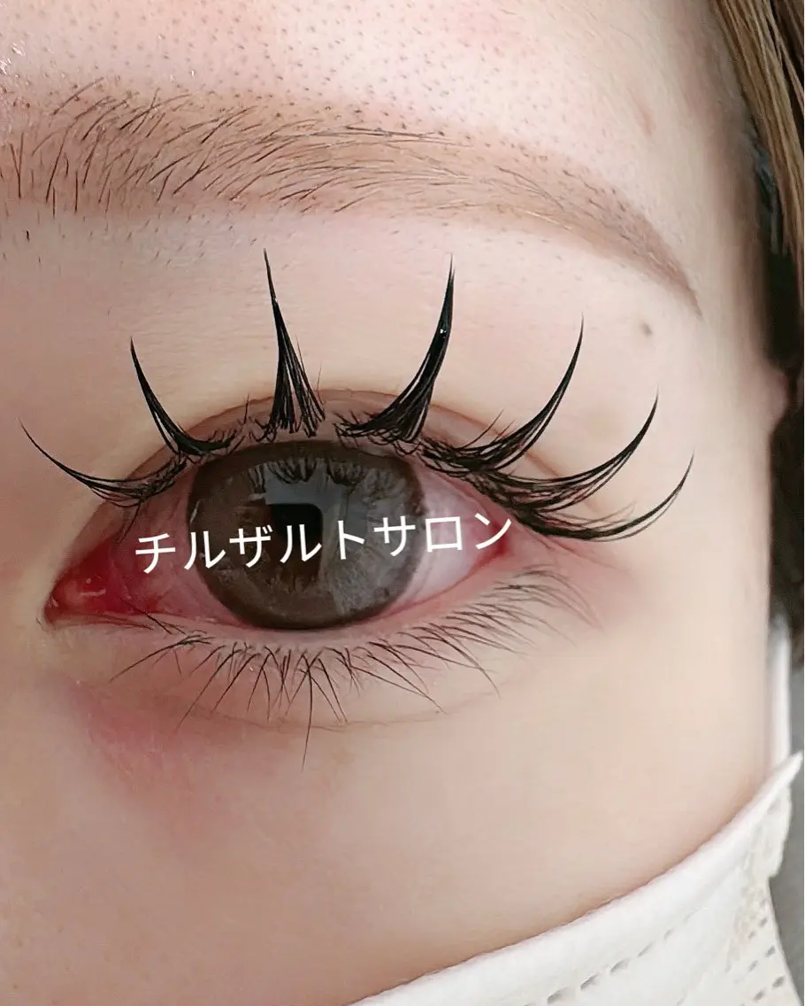 マツエク・マツパ 束感まつ毛 フラットラッシュ マツエク 池袋💖 チルザルトサロンのマツエク・マツパデザイン
