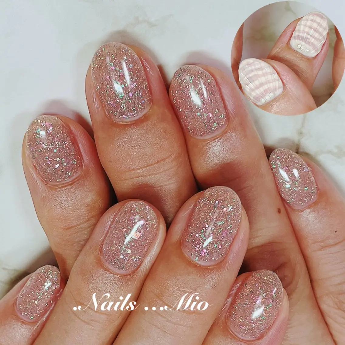 ネイル アートネイル ジェルネイル ワンカラーネイル 赤色 ハンドネイル .Nails Mio 赤羽西ネイルサロンのネイルデザイン