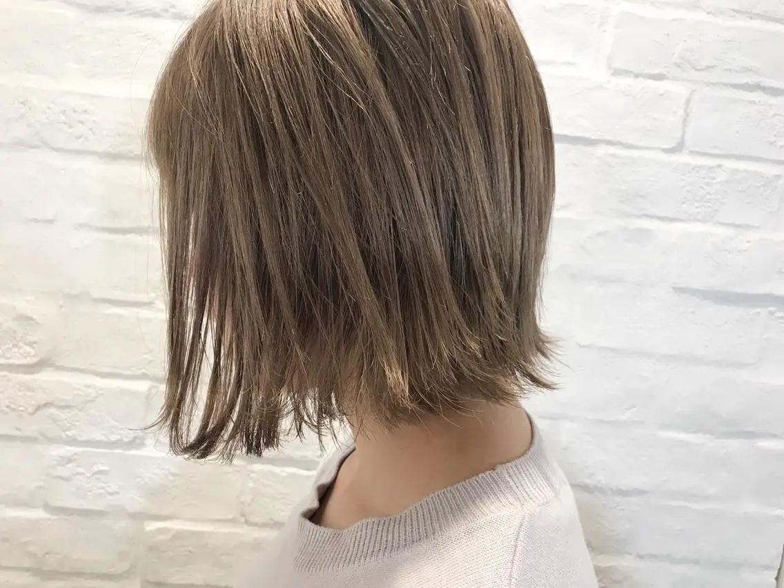 ショート カラー ボブ　ショート 特化 迫田紘史のヘアスタイル