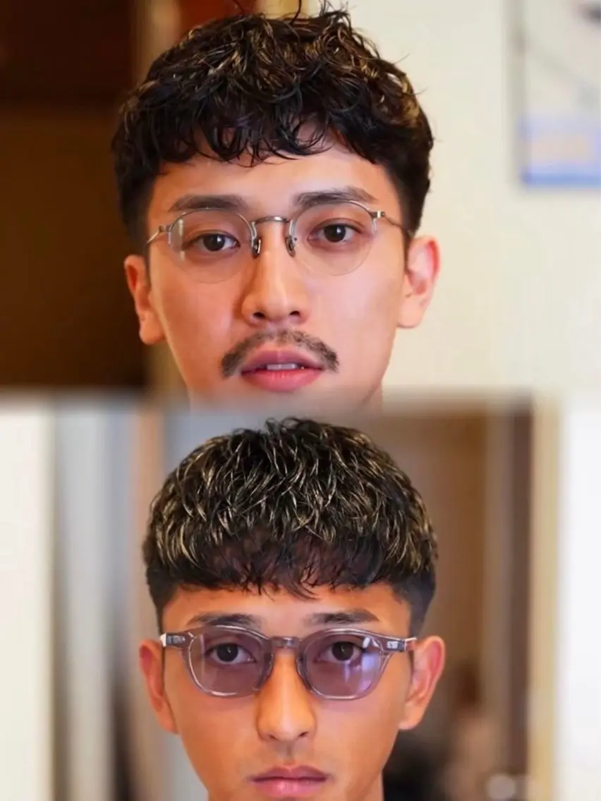 メンズ メンズパーマ いしだ りょうのヘアスタイル