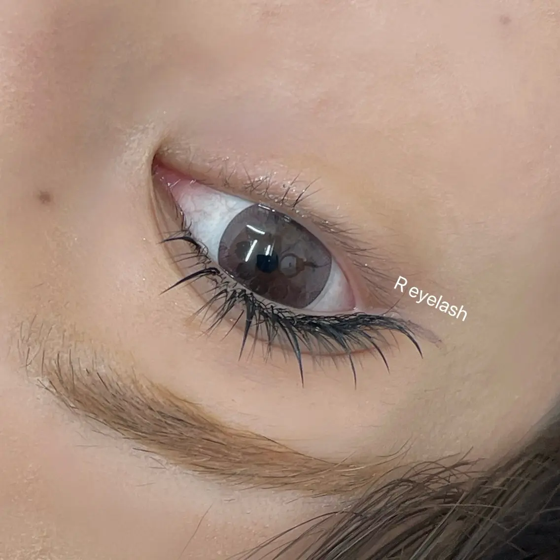 マツエク・マツパ ナチュラル ワンホンマツエク 𝑹 eyelashのマツエク・マツパデザイン