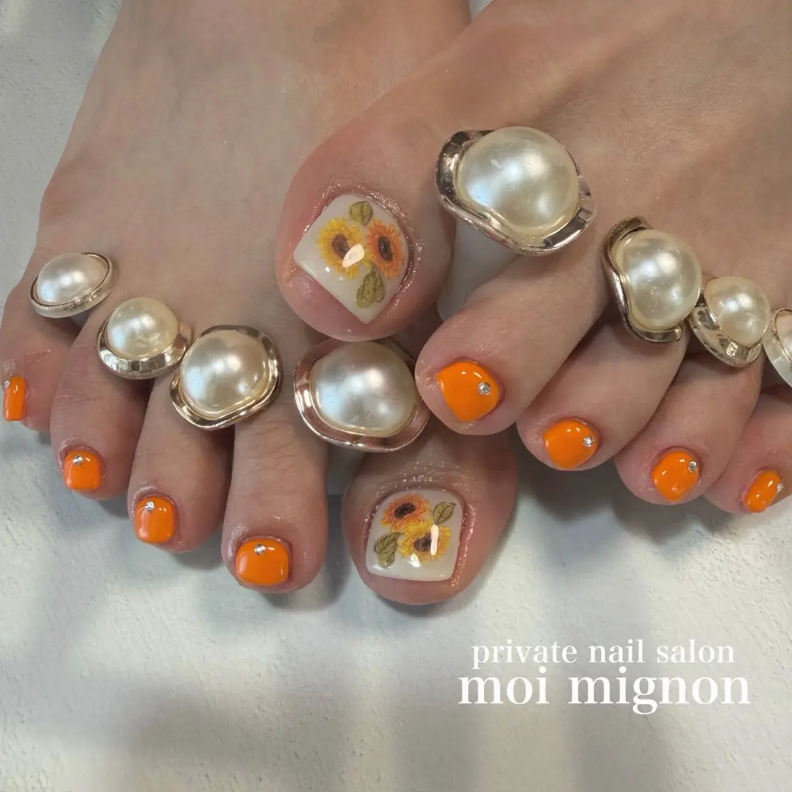 ネイル フットネイル nailist Aki♡のネイルデザイン