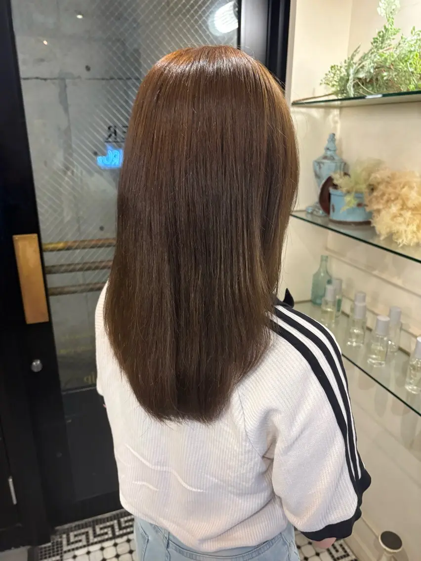 ロング カラー ヘアカラー Konomura Neneのヘアスタイル