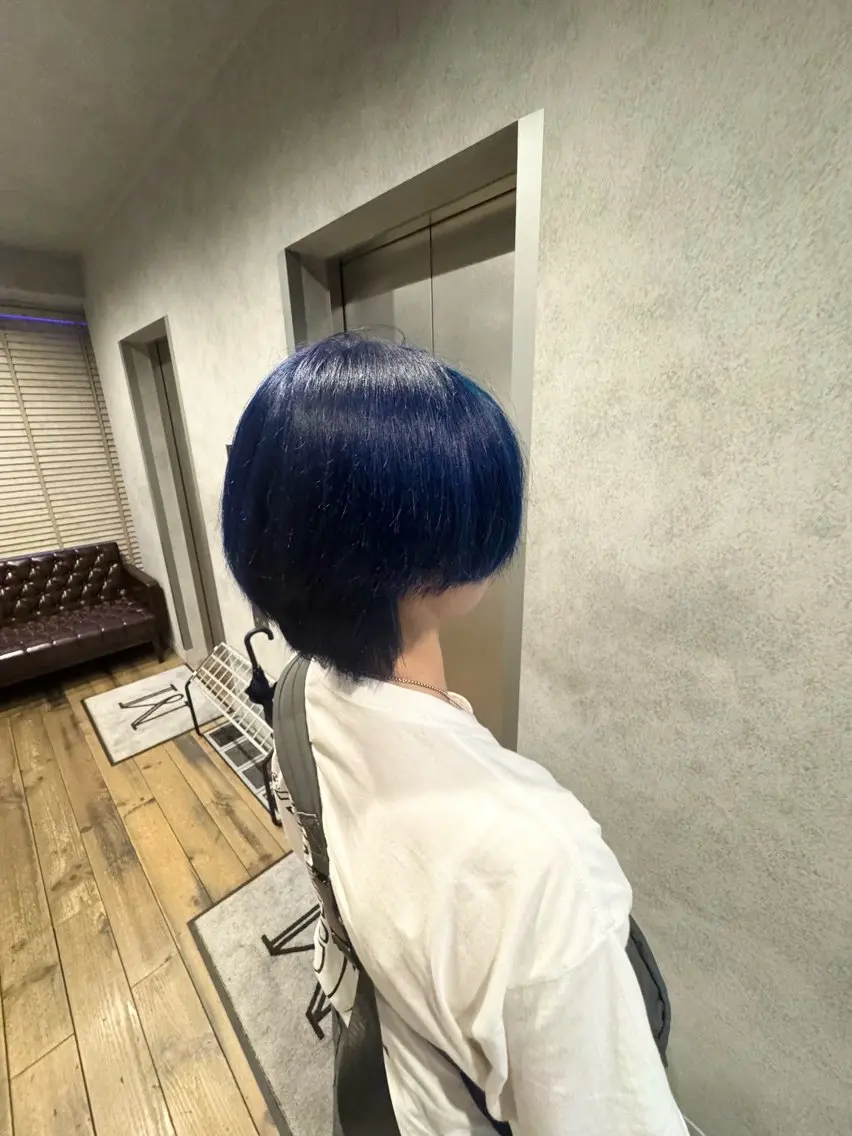 カラー ブリーチ 田中 らん🎀のヘアスタイル