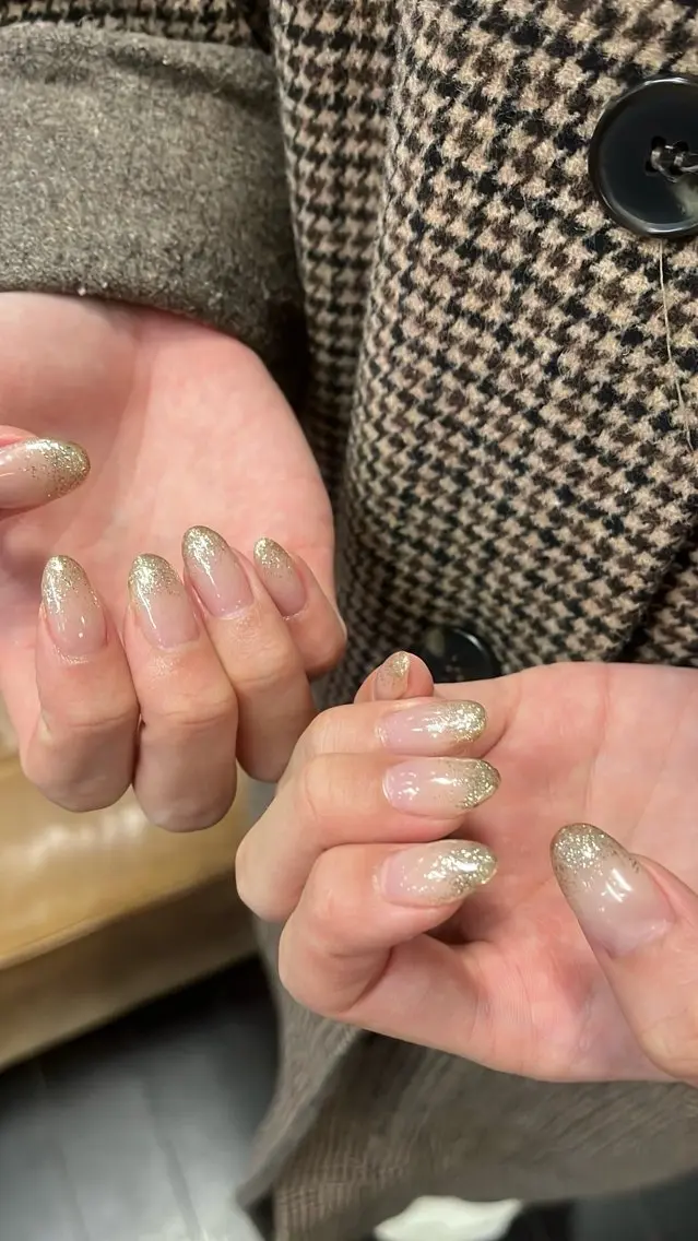 ネイル ニュアンスネイル シンプルネイル ハンドネイル SAKU nail 作島茜のネイルデザイン