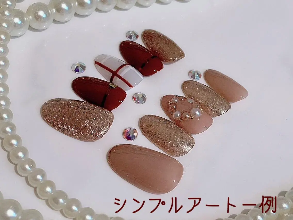 ネイル シンプルネイル HALU ハルのネイルデザイン
