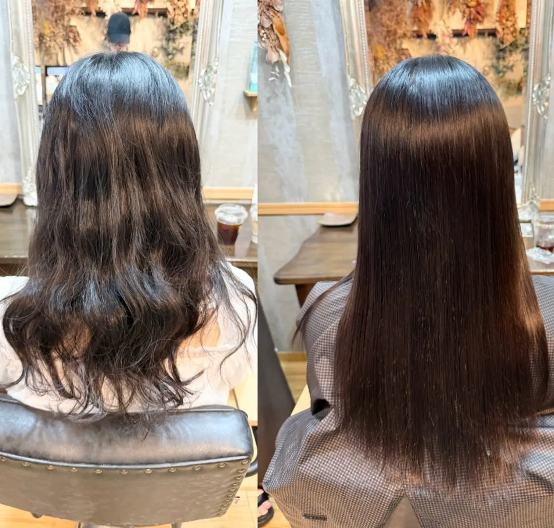 パーマ 縮毛矯正 ストレートパーマ sHioN髪質改善 美髪矯正／ヘア着付けのヘアスタイル