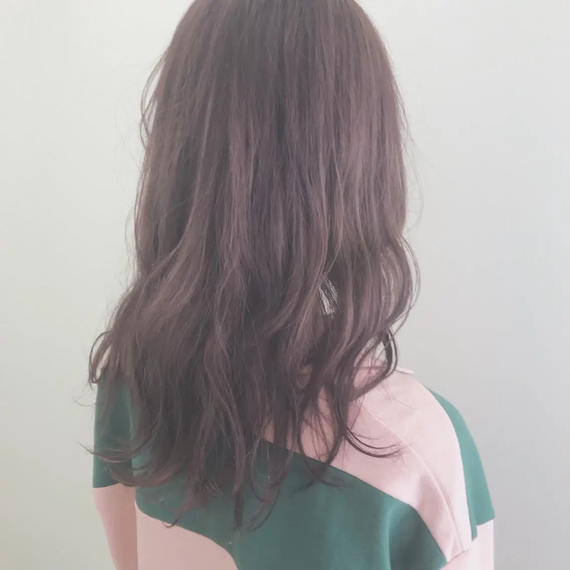 セミロング カラー 店長 大方康暉のヘアスタイル